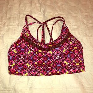 WORN ONCE - VS SPORT bra - sz MED - multicolored
